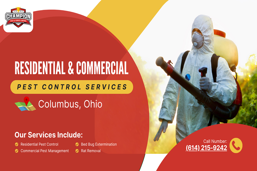 Residential & Commercial Pest Control Services in Columbus, Ohio